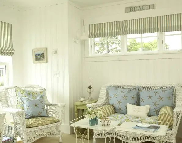 beach cottage wicker furniture