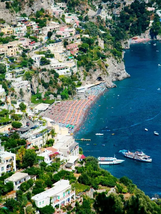 Picture Perfect Positano on Italy's Amalfi Coast & Spiaggia Grande