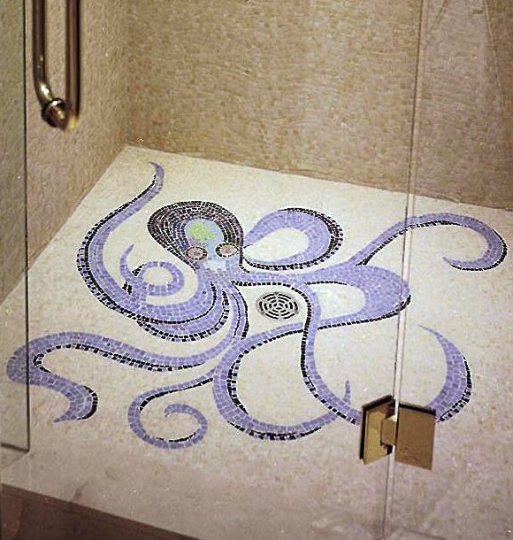 Tile Art Octopus