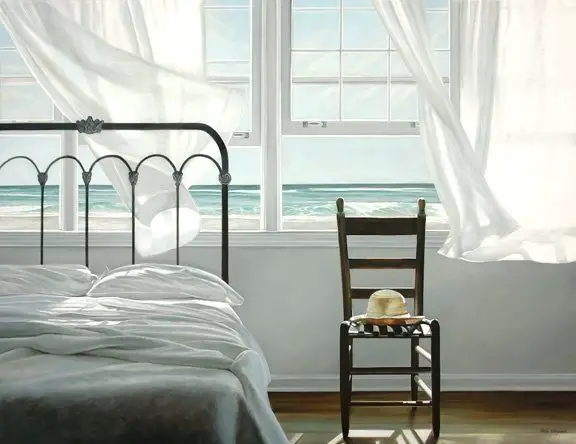 Dream Ocean View Bedroom Painting 