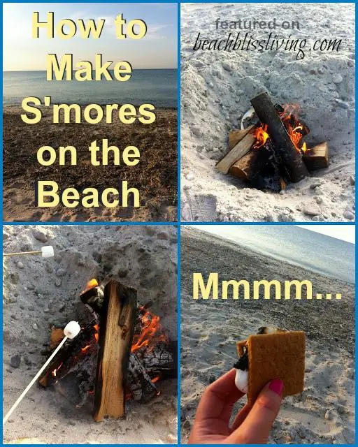 How to Make Smores on the Beach