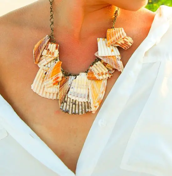 Shell Necklace Tutorial