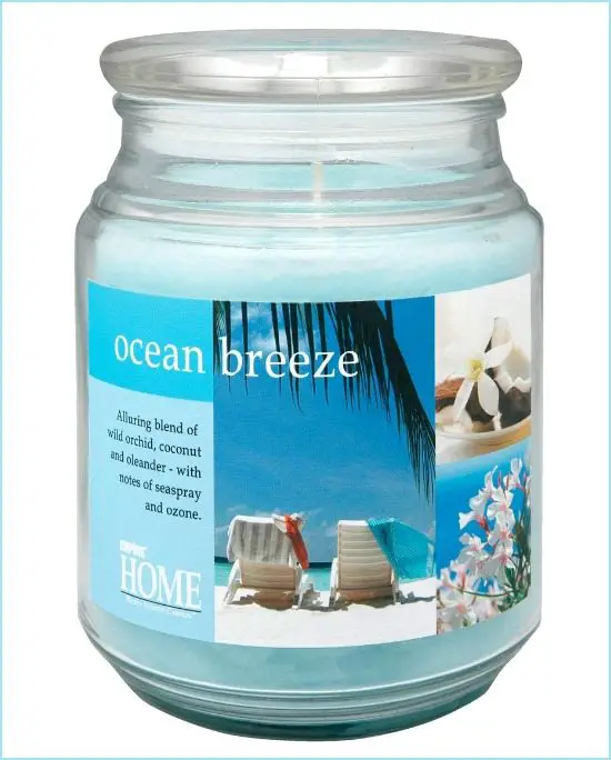 Blue Ocean Candle