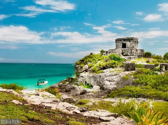 Ruins by the Beach in Tulum