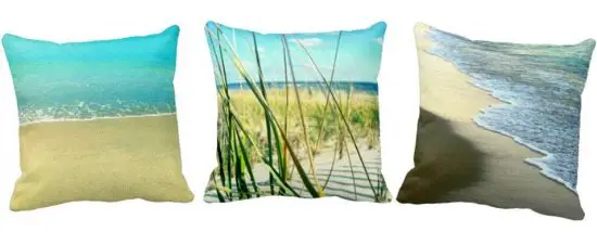 Photo Beach Pillows