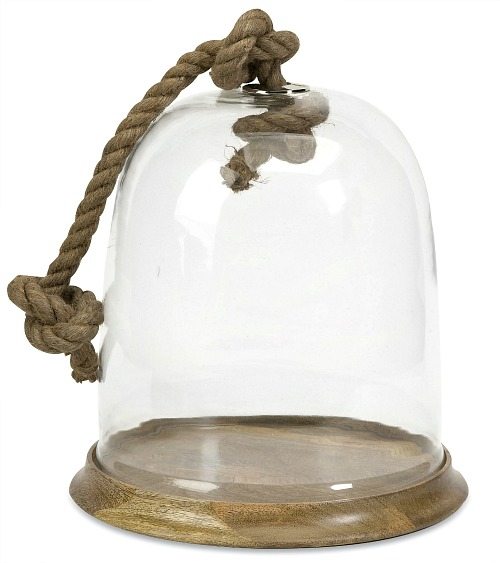 Large Cloche with Rope
