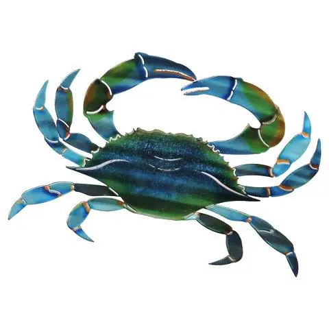 Crab Wall Decor for Outdoor