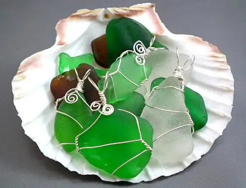 How to Make Sea Glass Jewelry with Wire Wrap