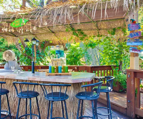 Tiki Bar for the Backyard
