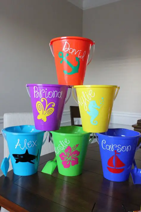 beach buckets