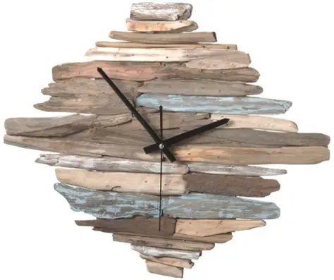driftwood clock