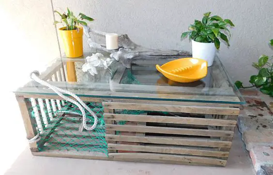 lobster trap coffee table