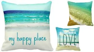 Beach Photo Pillows