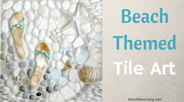 beach sea glass theme shower