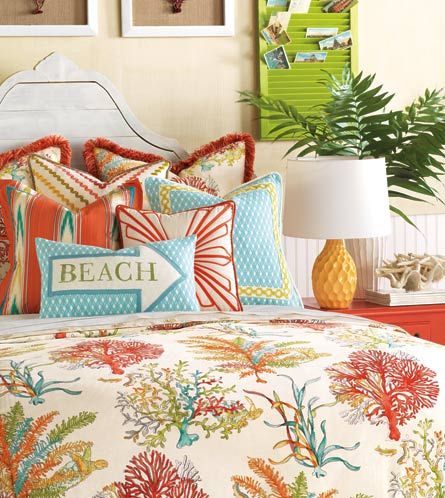 Beach Bedding Collections Slip Away To The Soothing Shoreline