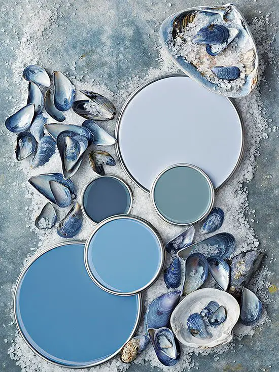 Coastal Paint Color Schemes Inspired from the Beach