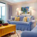 Blue and Yellow Cottage Decor