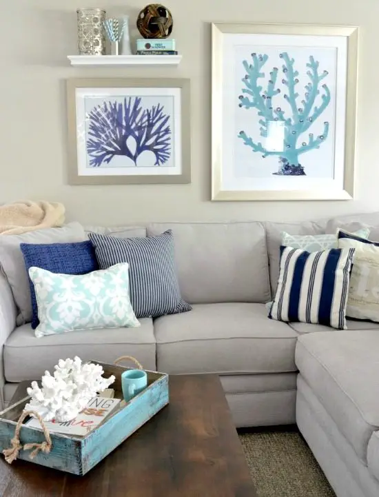 Coastal Paint Color Schemes Inspired from the Beach