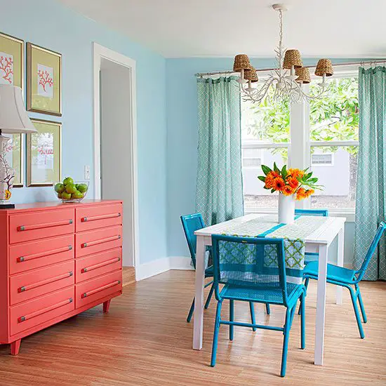 Coastal Paint Color Schemes Inspired from the Beach