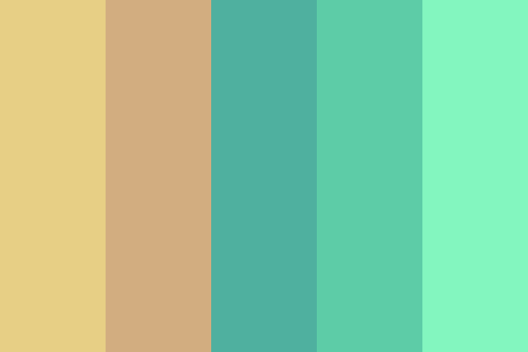 Coastal Paint Color Schemes Inspired from the Beach