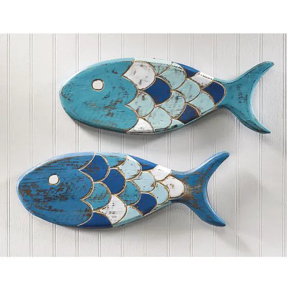 7 Wooden Fish Wall Decor Ideas for your Beach House ...