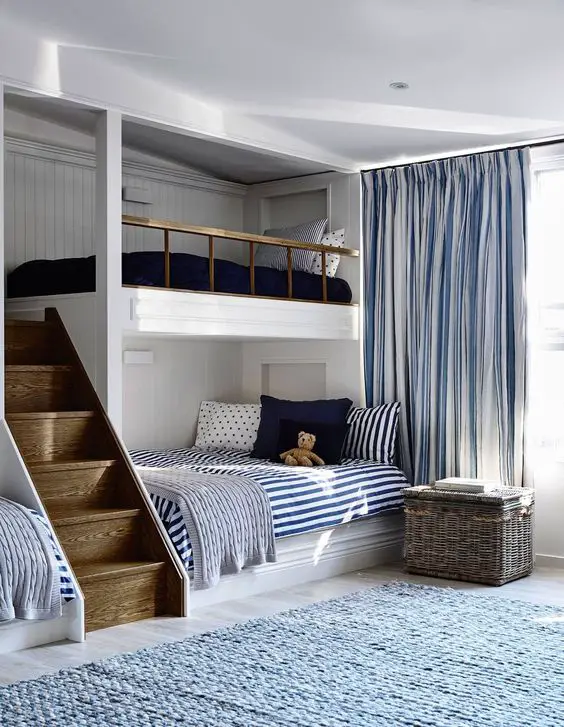 Spruce Up a Bedroom with these Creative Beach Bunk Beds 