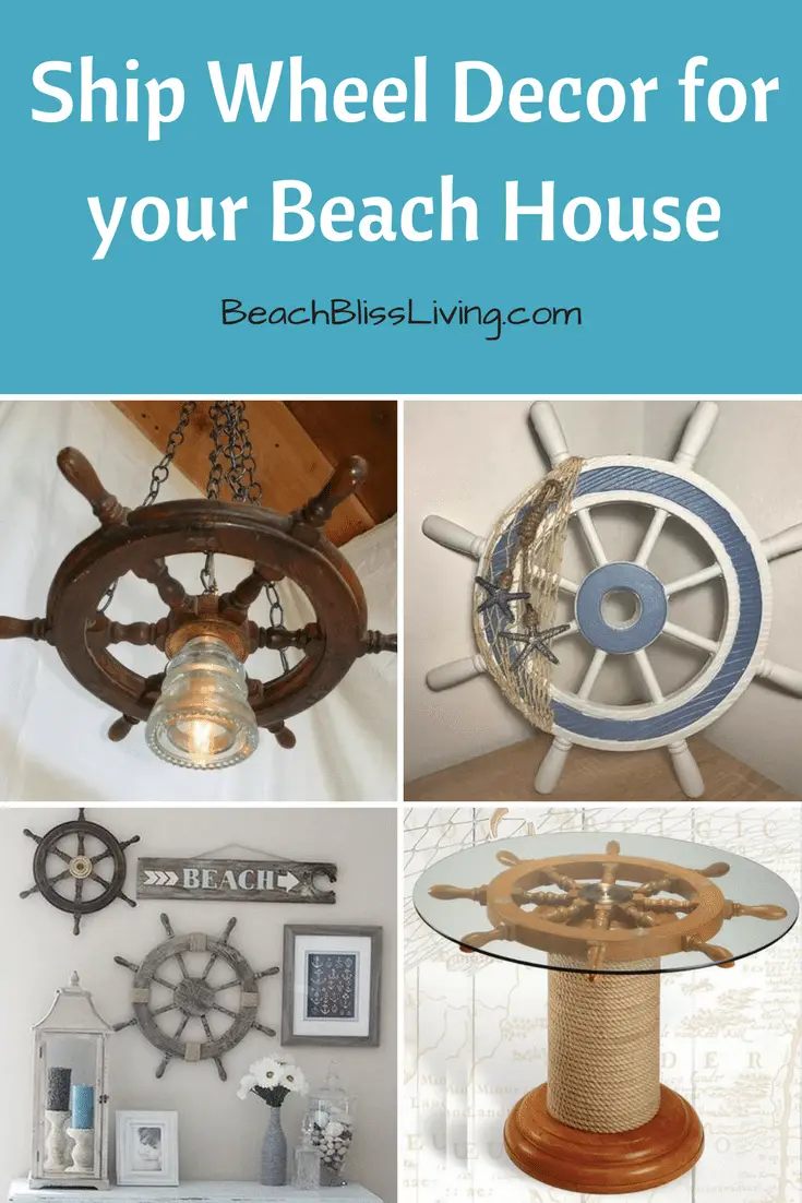 Using Ship Wheels for the Perfect Touch in your Beach House